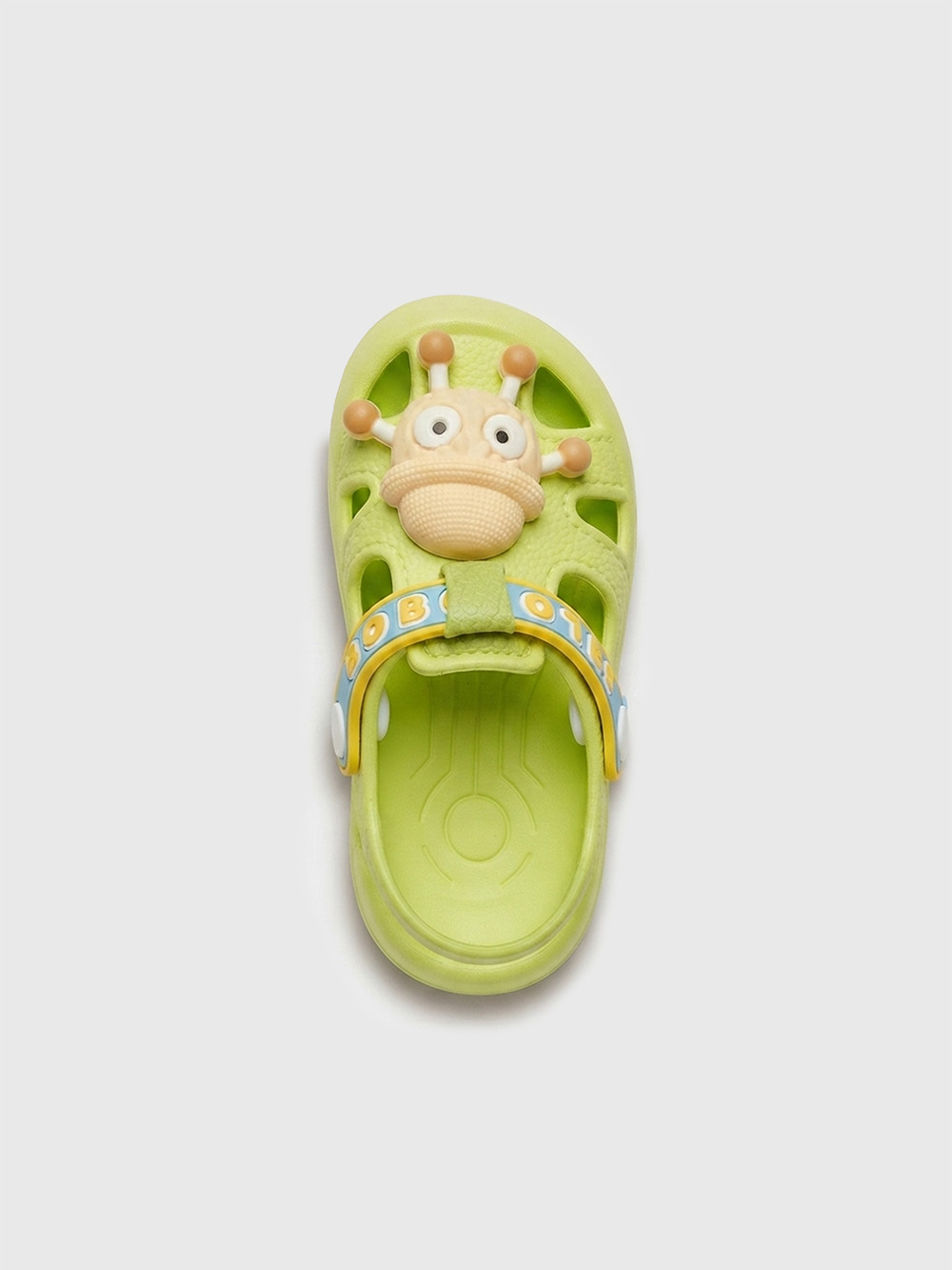 KiddoBounce Rice Hat EVA Clogs Green - B99